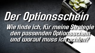 Der Optionsschein leicht erklärt [upl. by Amuh978]