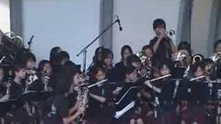 Nanyang Girls High School Band At Botanic Garden [upl. by Aneekan668]