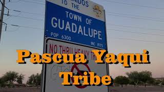 A Walk in the town of Guadalupe Arizona Pascua Yaqui Tribe Town [upl. by Leelah]