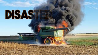 We Lost our Combine in a FireHeres What Happened [upl. by Reinar]