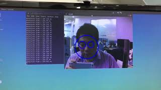 Face detection oCam5CROU odroid XU4 [upl. by Baerl]