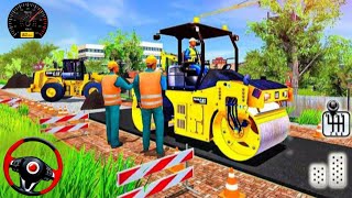 🚧 New City Construction Simulator Game 3D  Dump Truck amp Bulldozer Construction  Android GamePaly [upl. by Konstantin]