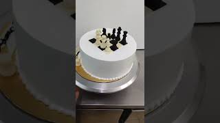 Chess board cake model subscribe [upl. by Ynaffad]