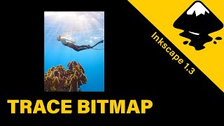 Tracing the Bitmap of a Cropped Image in Inkscape [upl. by Tarryn]