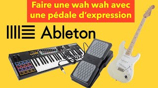 Faire une Pédale Wah Wah sur Ableton [upl. by Llehsal788]