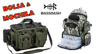 Bolsa e Mochila BASSDASH  Equipamento de Pesca [upl. by Leshia756]