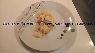 20  Gratin de pommes de terre salsifis et lardons [upl. by Airdnala200]