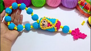 Virgencita de Guadalupe Decenario Amigurumi a Crochet paso a paso Video 1k [upl. by Oulman]