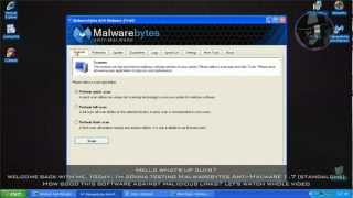 Malwarebytes AntiMalware 17  Test with more links [upl. by Yanrahs]