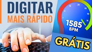 COMO DIGITAR RÁPIDO em passos simples e programa grátis [upl. by Sailesh919]