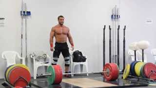 Klokov 190kg thruster [upl. by Vivyanne]