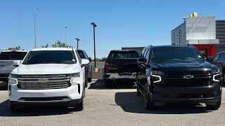 2023 Chevy Suburban vs 2022 Chevy Tahoe [upl. by Keraj]