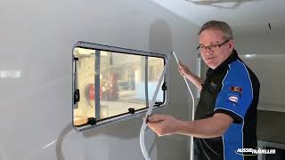 The Ultimate Installation Guide For Aussie Traveller Caravan Window Replacement [upl. by Marguerite696]