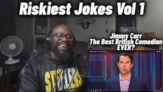 Jimmy Carr Riskiest Jokes Vol 1 FUNNIEST BRITISH COMEDIAN EVER [upl. by Squier]