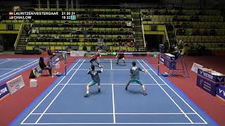 Match point  Lauritzen  Vestergaard vs Chia  Low  MD Final  Ukraine Open 2022 [upl. by Odlopoel877]