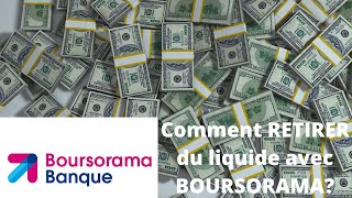 Boursorama  Comment retirer du liquide avec sa carte Boursorama [upl. by Allard]