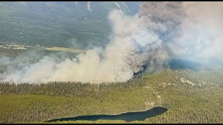 WILDFIRE ALERT Wildfires in Western Montana [upl. by Nagaer]