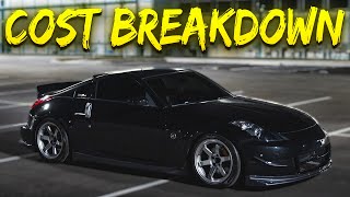 350z Full Build Cost Breakdown [upl. by Adnaram]