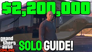 GTA 5 Online Dr Dre Contract Solo Money Guide [upl. by Nellac]