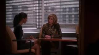 Cary Agos Kalinda Sharma Diane Lockhart and Geneva Pine in The Good Wife 6x10 The Trials [upl. by Maitland]