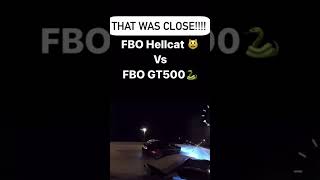 Hellcat vs mustang GT500 hellcat gt500 [upl. by Freed]