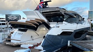 2024 Sunseeker Predator 75 Yacht Walkaround Tour [upl. by Shanna]