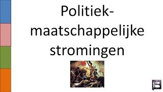 8 Politiekmaatschappelijke stromingen [upl. by Esertal]