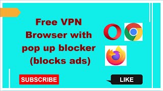 Free VPN BrowserOpera browser with free VPNFree unlimited and builtin VPNWeb Solve [upl. by Nnoryt]