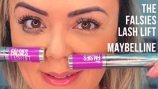 NOVAS MÁSCARAS MAYBELLINE THE FALSIES LASH LIFT [upl. by Nryhtak]