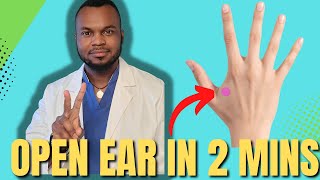 Open Ears In 2 Minutes Eustachian Tube Dysfunction TMJ Tinnitus [upl. by Nevart]