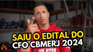 Analise do Edital CFO CBMERJ 2024 [upl. by Ecilahs282]