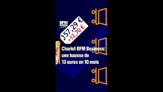 Chariot BFM Business une hausse de 13 euros en 10 mois [upl. by Fosque530]