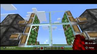 COMO HACER UNA PUERTA AUTOMATICA EN MINECRAFT  2024 Nuevo 2024 [upl. by Chitkara237]