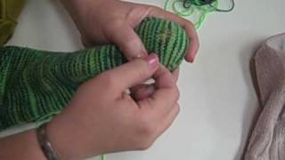 Sock Darning  Swiss Darning part 1 [upl. by Merrick]