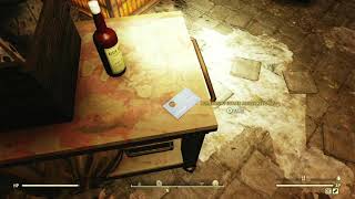 Fallout 76Secret de fabricationCarte dacces abri securisé propriété Hornwright [upl. by Anived603]