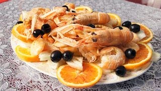 Scampi e mazzancolle o gamberi alla catalana [upl. by Ijneb]