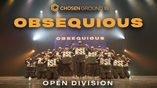 OBSEQUIOUS  Open Division  Chosen Ground 16 FRONTVIEW [upl. by Sopher]