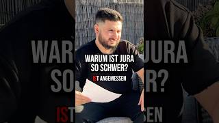 Warum ist das Jurastudium so schwer jura mindset law [upl. by Retrak624]