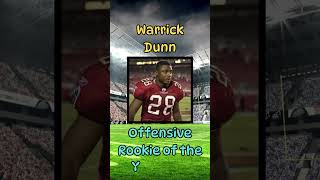 Warrick Dunn  Offensive Rookie of the Year 1997  nfl football buccaneers [upl. by Drofnats]