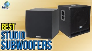 8 Best Studio Subwoofers 2017 [upl. by Zeidman]