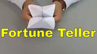 How To Make A Fortune Teller Out Of Paper [upl. by Rezzani295]