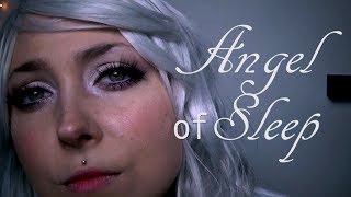 ASMR ✨ANGEL OF SLEEP ✨ CLOSE UP Kisses Humming Inaudible Whispers [upl. by Mallin]