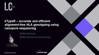 kTypeR – accurate and efficient alignmentfree HLA genotyping using nanopore sequencing  SKlasberg [upl. by Adnolehs750]