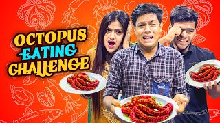 ভয়ংকর অক্টোপাস খাওয়ার প্রতিযোগিতা  Octopus Eating Challenge  Rakib Hossain [upl. by Elok159]