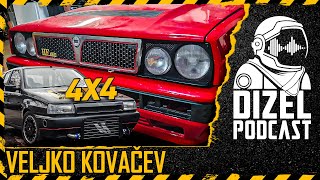 LANCIA DELTA INTEGRALE  TIPO 4X4 11 SEKUNDI  VELJKO KOVACEV  DIZEL PODCAST 037 [upl. by Gipson]