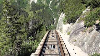 Gelmerbahn decent 720p finished editmpg [upl. by Salter]