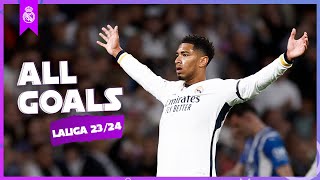 ALL LaLiga 202324 goals  Real Madrid [upl. by Oyr]