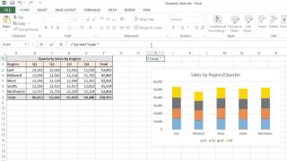 How Can I Put Text amp a Formula Into the Same Cell in an Excel Spreadsheet  MIcrosoft Excel Tips [upl. by Lennox789]