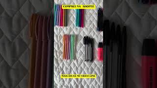 MATERIAL ESCOLA É NA SHOPEE [upl. by Alla]