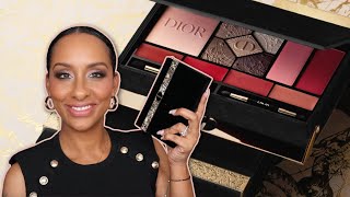 🌟Dior✨️ Écrin Couture Iconic Makeup Colors  Multiuse Makeup Palette  Holiday 2022 [upl. by Idihc]